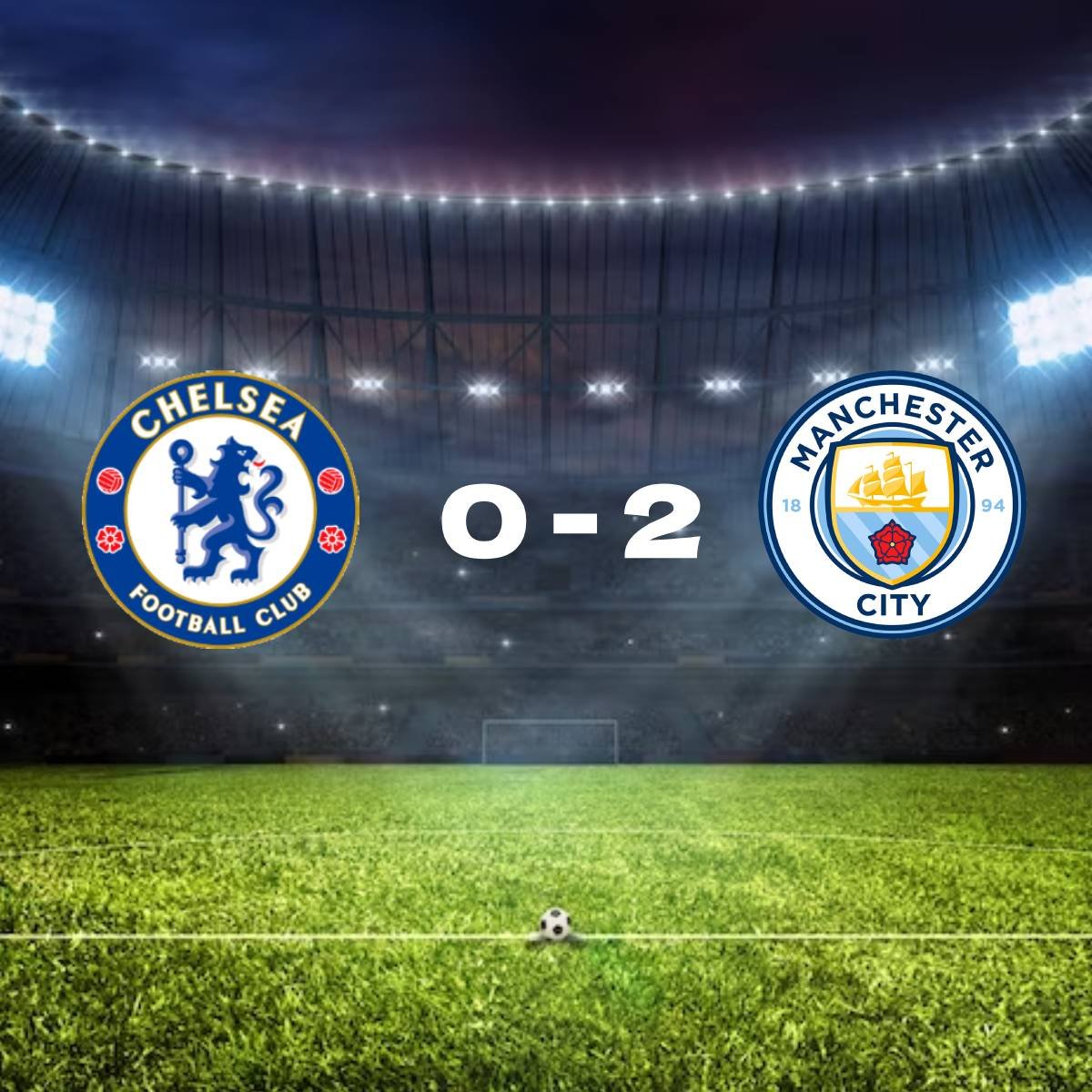 Featured image for “Premier League game between Chelsea and Manchester City, 0–2”