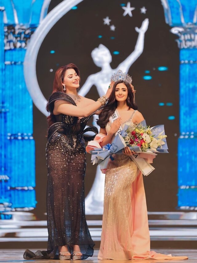 Featured image for “Rhea Singha won the title of Miss Universe India 2024”